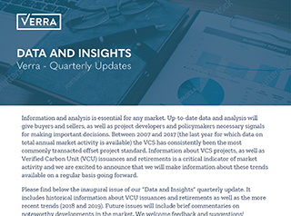 Verra Data and Insights